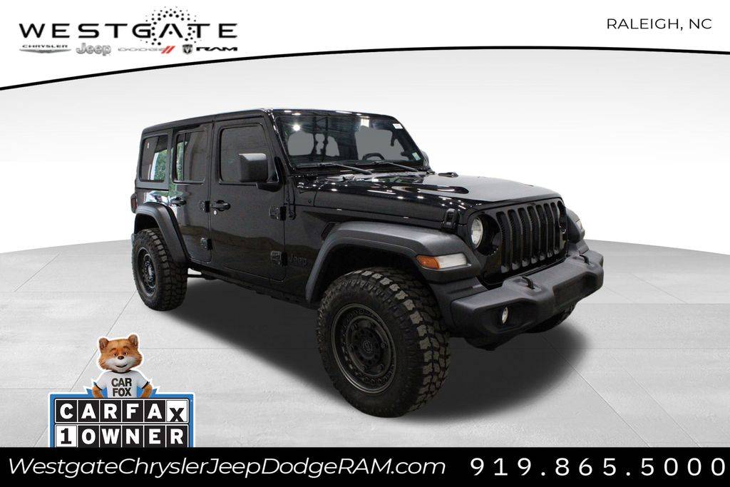 2022 Jeep Wrangler Sport S — SUV — 12,064 mi — Raleigh, NC
