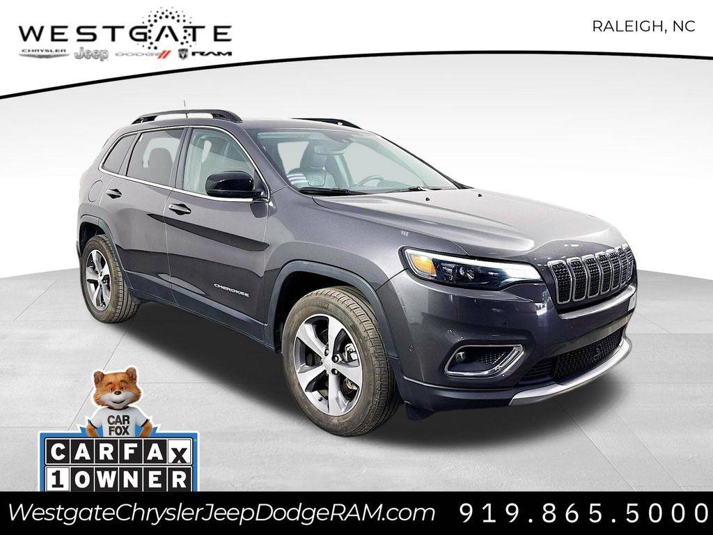 2022 Jeep Cherokee Limited — SUV — 57,657 mi — Raleigh, NC