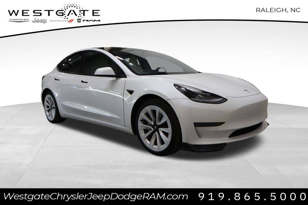 2021 Tesla Model 3 Long Range — Sedan — 76,071 mi — Raleigh, NC