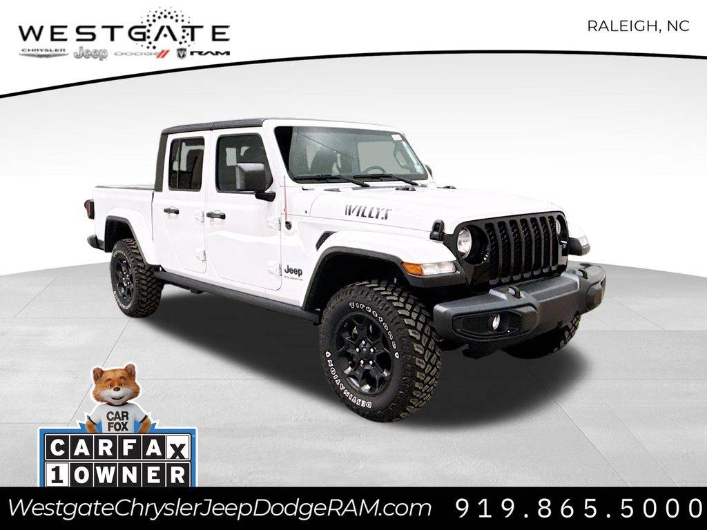 2023 Jeep Gladiator Willys — Pickup Truck — 21,912 mi — Raleigh, NC