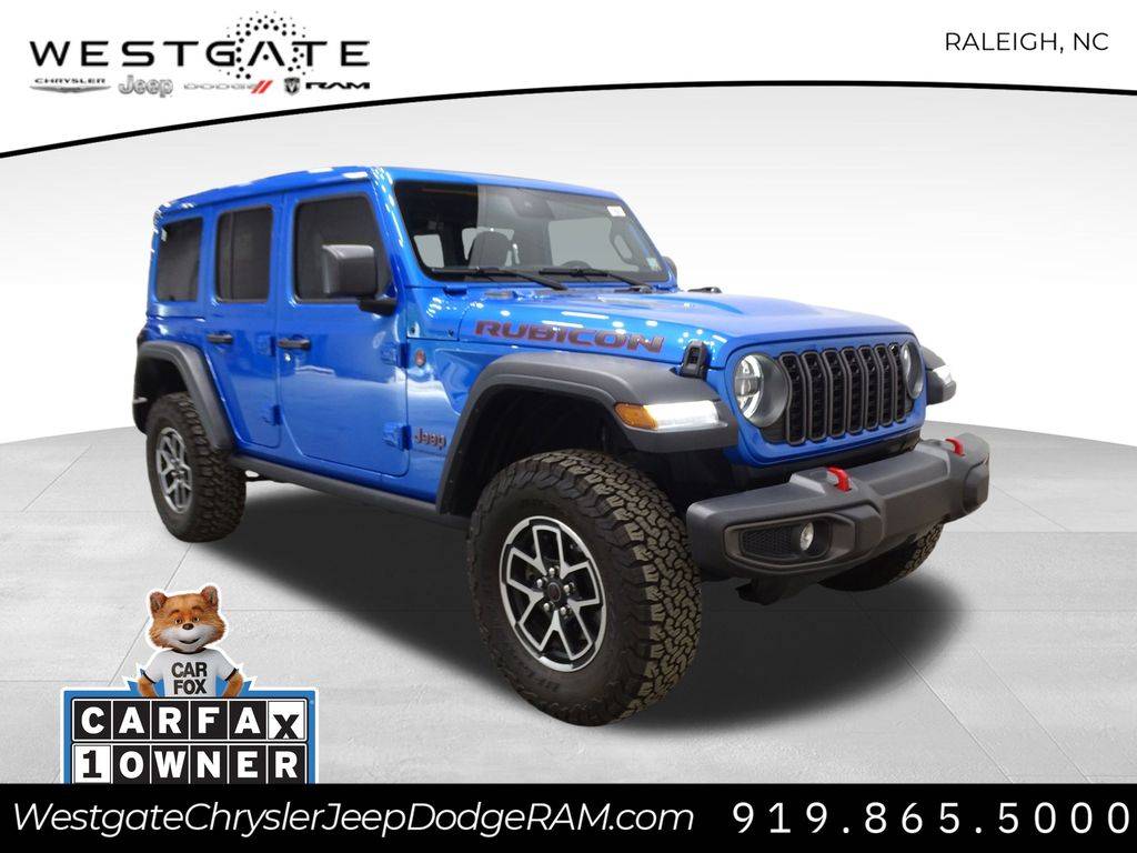 2024 Jeep Wrangler Rubicon — SUV — 22,876 mi — Raleigh, NC