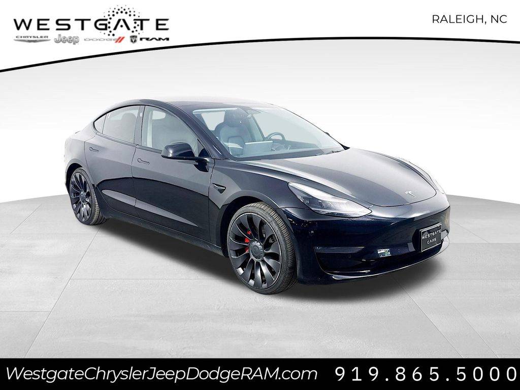 2022 Tesla Model 3 Performance — Sedan — 60,276 mi — Raleigh, NC