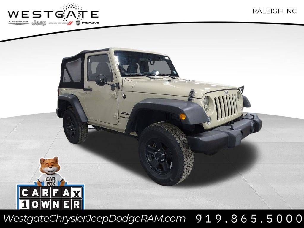 2018 Jeep Wrangler Sport — SUV — 85,111 mi — Raleigh, NC