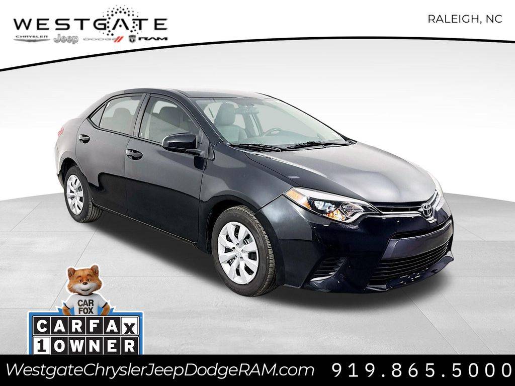2016 Toyota Corolla LE — Sedan — 80,324 mi — Raleigh, NC