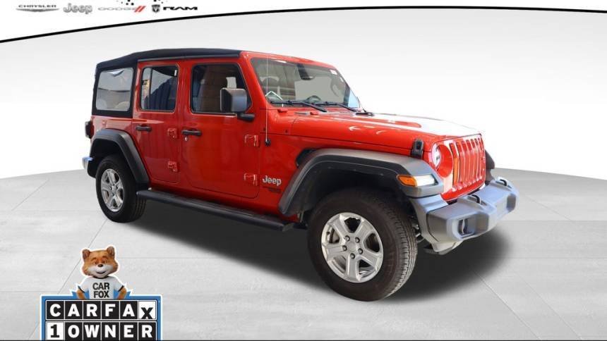 2021 Jeep Wrangler Sport S — SUV — 52,751 mi — Raleigh, NC