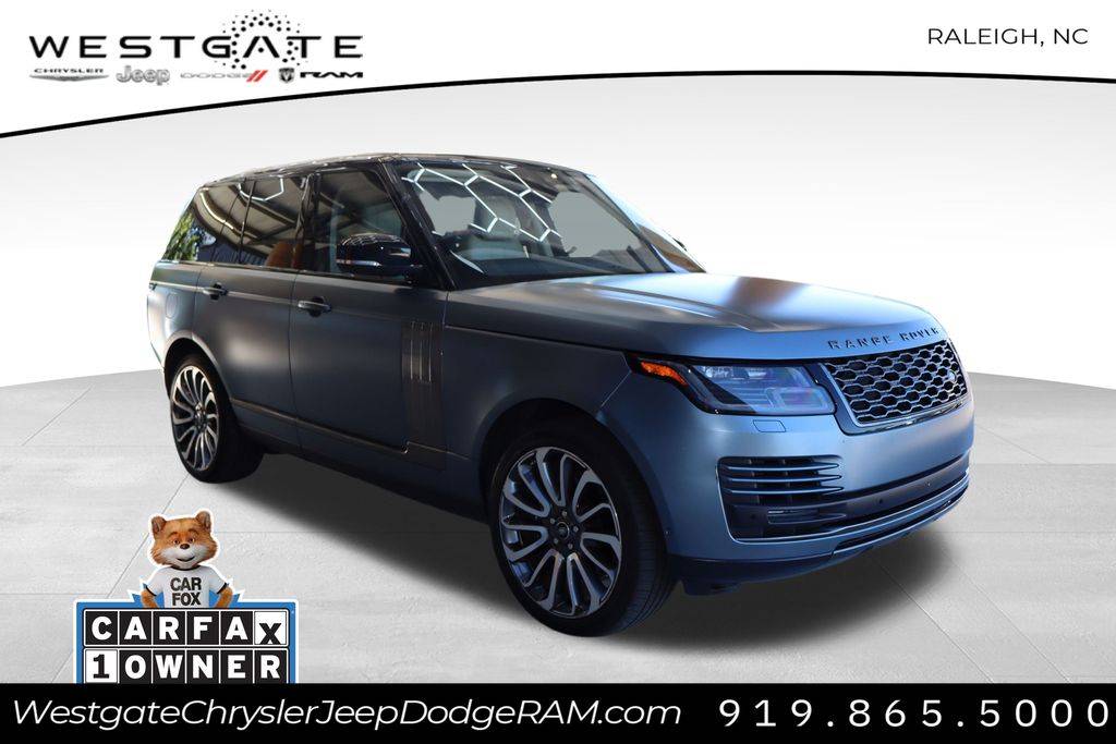 2020 Land Rover Range Rover HSE