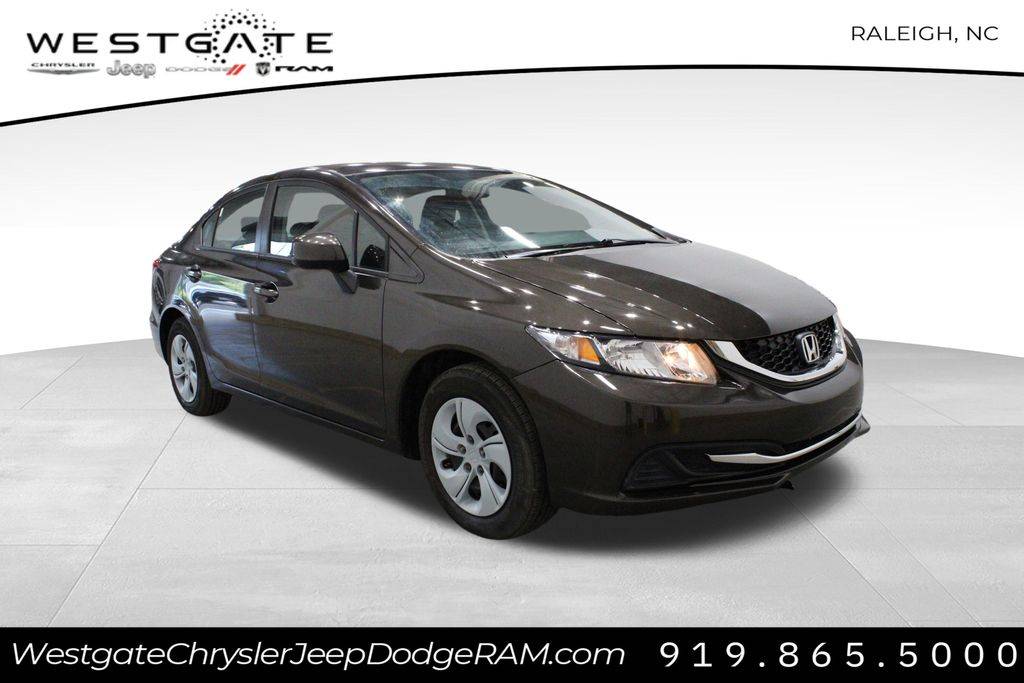 2013 Honda Civic LX — Sedan — 63,420 mi — Raleigh, NC