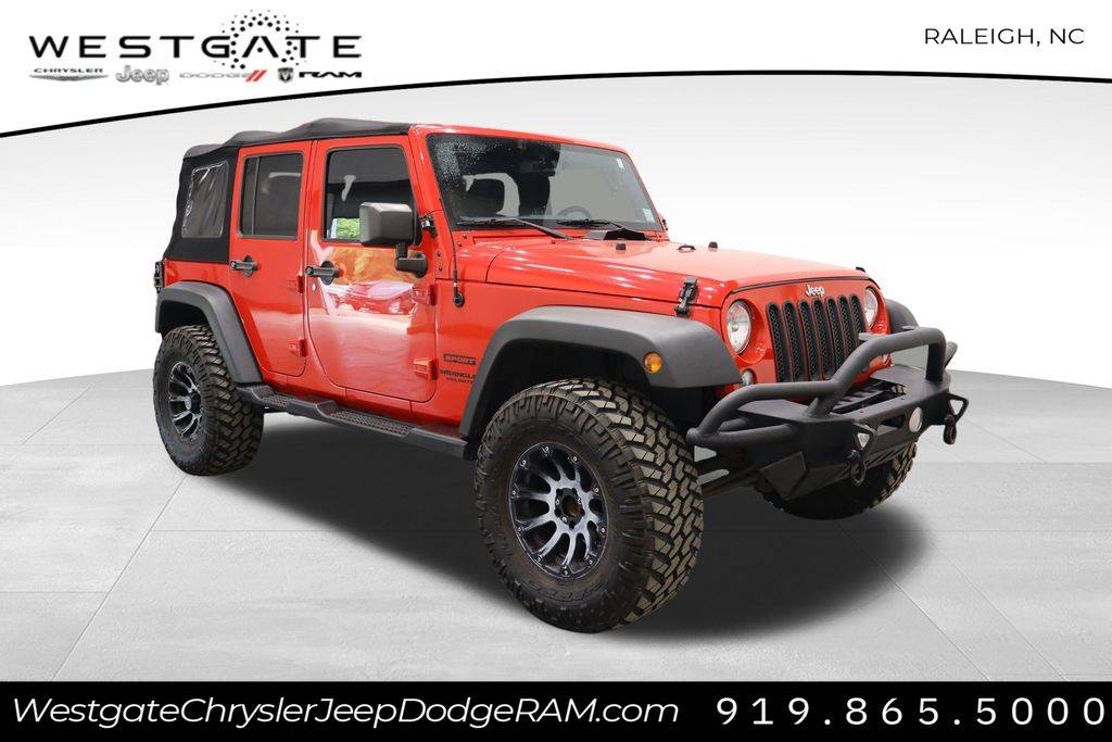 2016 Jeep Wrangler Sport — SUV — 69,605 mi — Raleigh, NC