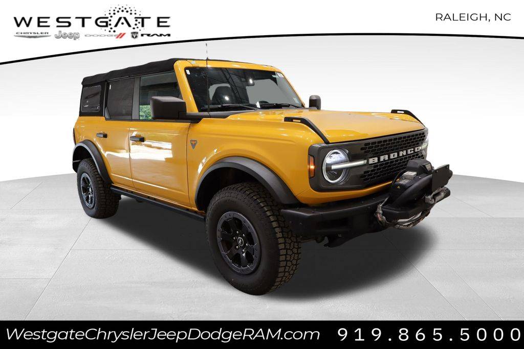 2021 Ford Bronco Badlands — SUV — 49,323 mi — Raleigh, NC