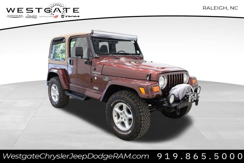 2001 Jeep Wrangler Sahara — SUV — 44,417 mi — Raleigh, NC
