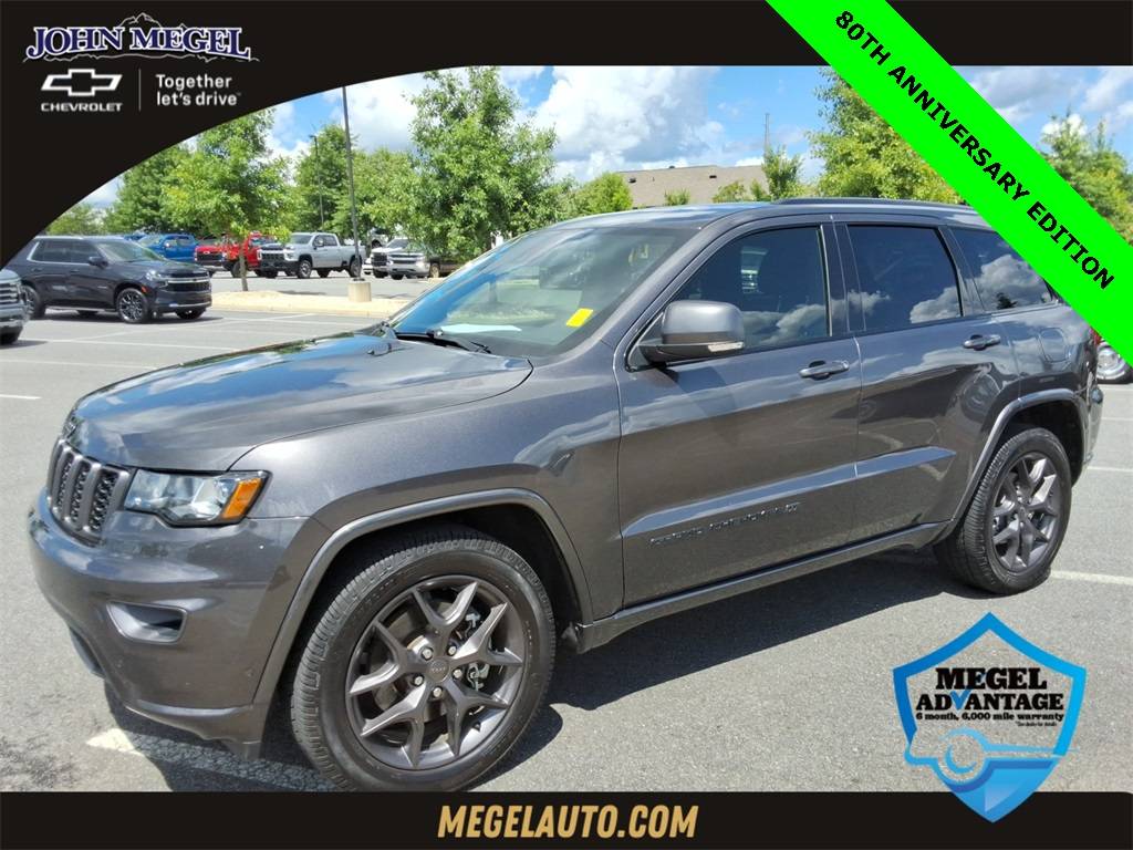 2021 Jeep Grand Cherokee WK 80th Anniversary — SUV — 58,928 mi — Dawsonville, GA
