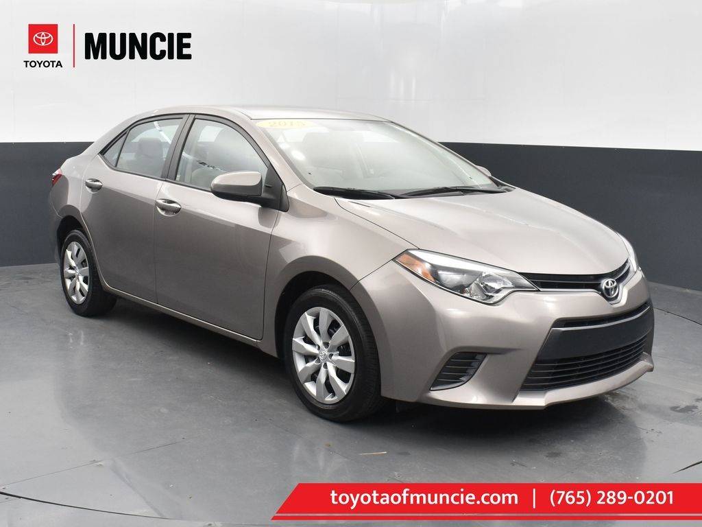 2015 Toyota Corolla LE — Sedan — 48,908 mi — Muncie, IN