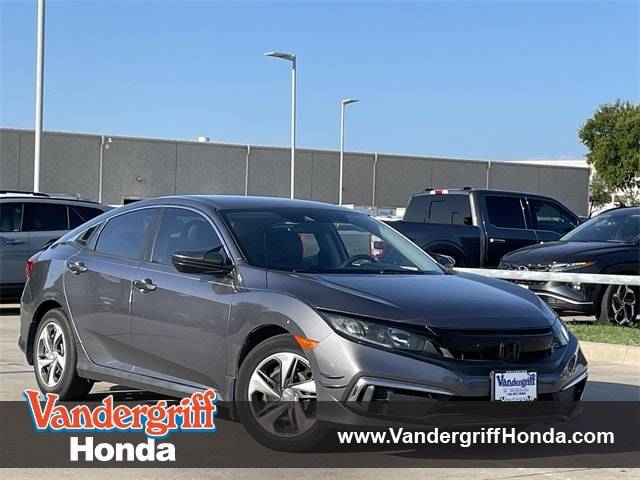 2019 Honda Civic LX — Sedan — 39,353 mi — Arlington, TX
