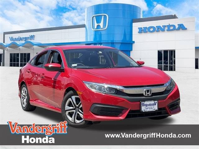 2017 Honda Civic LX — Sedan — 124,032 mi — Arlington, TX