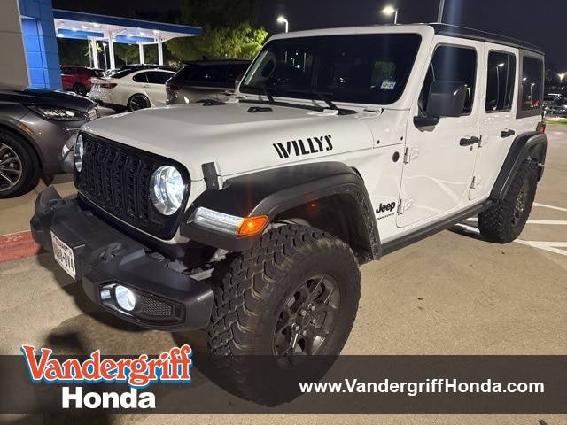 2024 Jeep Wrangler Willys — SUV — 17,558 mi — Arlington, TX