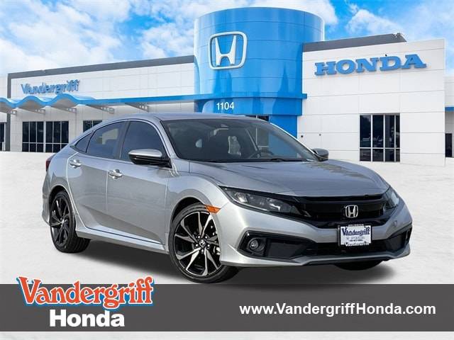2019 Honda Civic Sport — Sedan — 88,299 mi — Arlington, TX