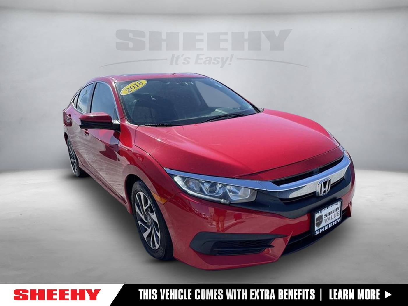 2018 Honda Civic EX — Sedan — 79,600 mi — Springfield, VA