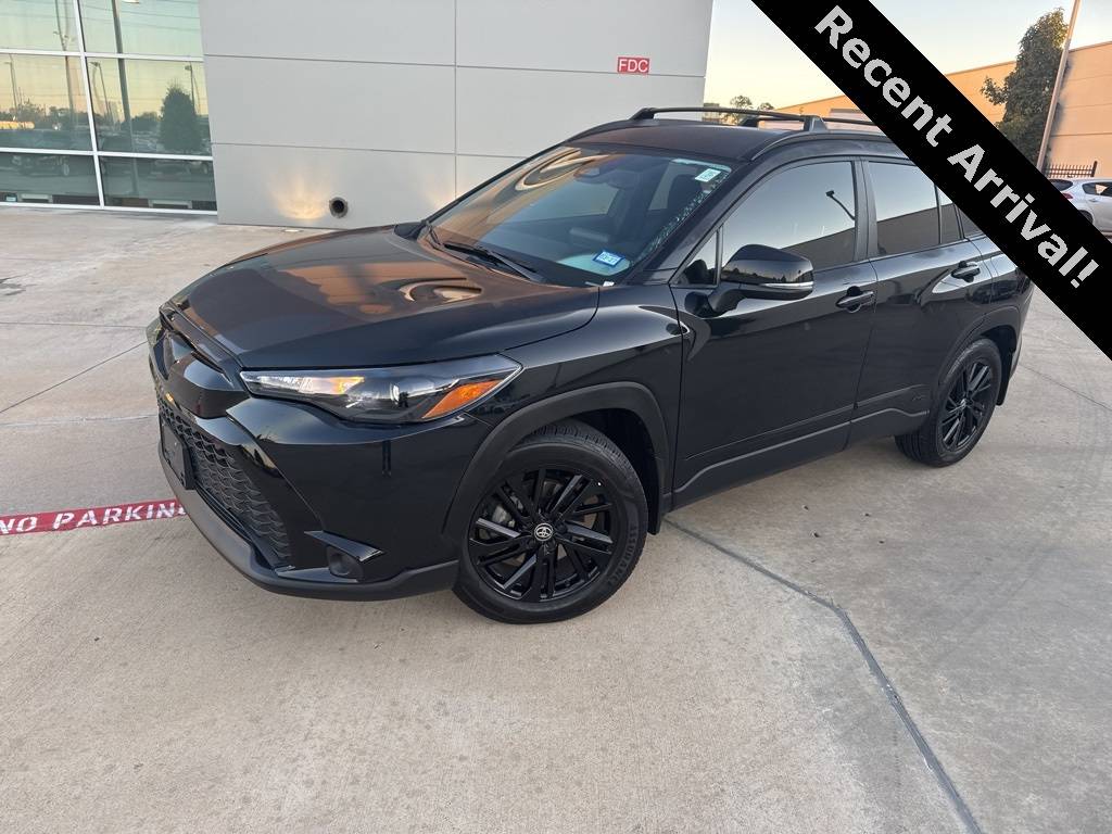 2024 Toyota Corolla Cross Hybrid Nightshade Edition — SUV — 13,728 mi — Houston, TX