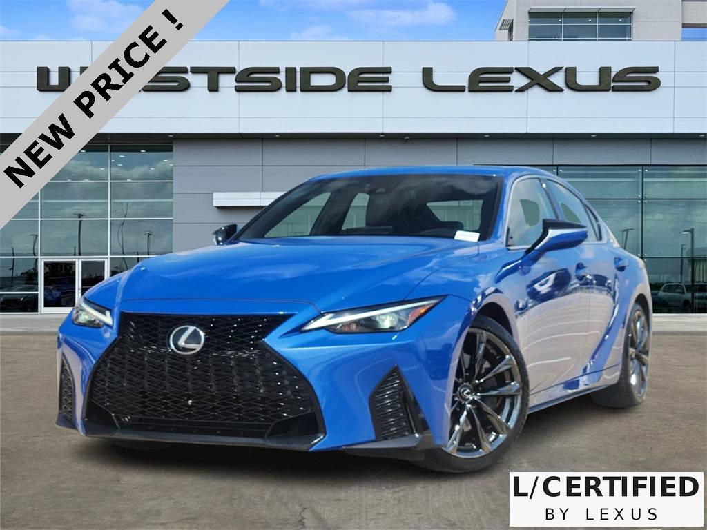 2022 Lexus IS IS 350 F SPORT — Sedan — 47,651 mi — Houston, TX