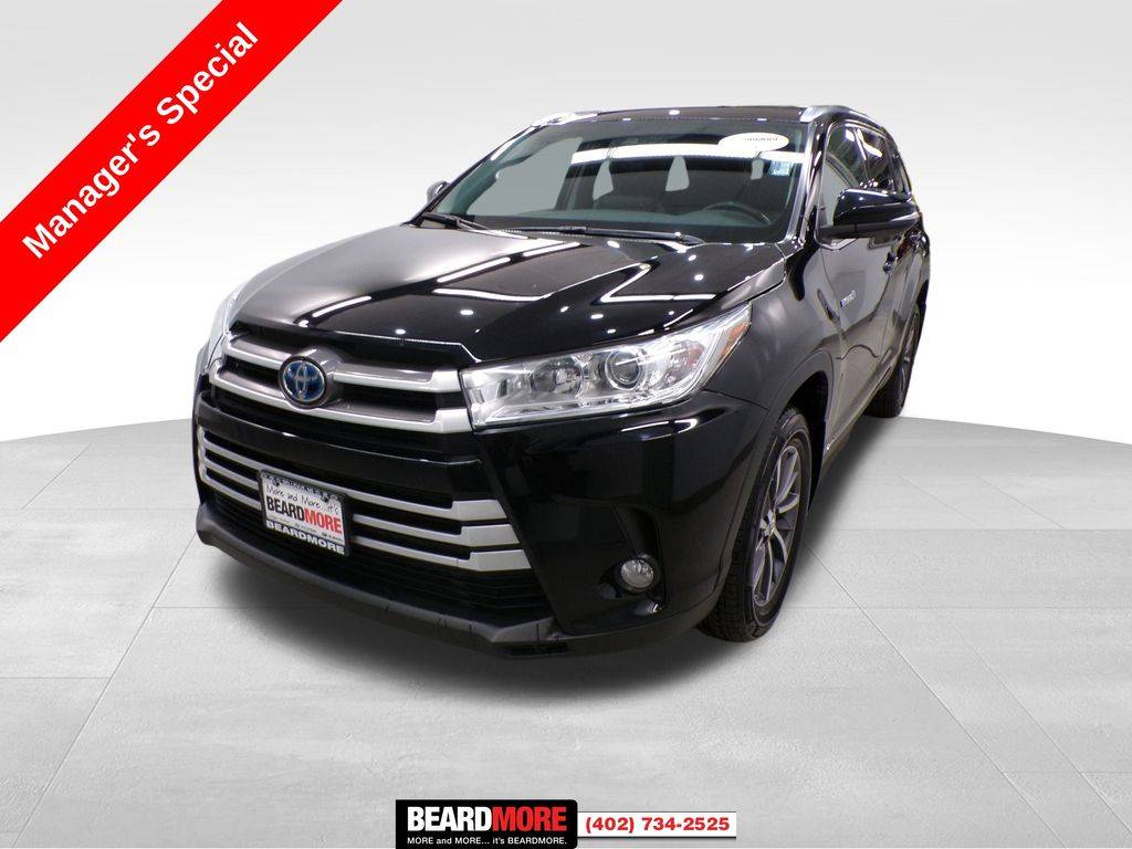 2019 Toyota Highlander Hybrid XLE — SUV — 71,540 mi — Bellevue, NE