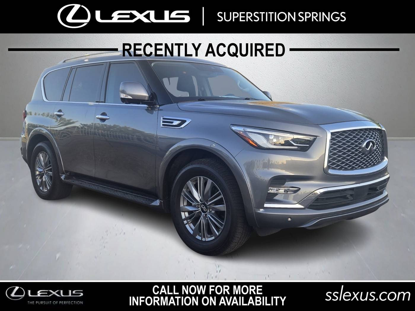 2021 INFINITI QX80 LUXE — SUV — 51,296 mi — Mesa, AZ