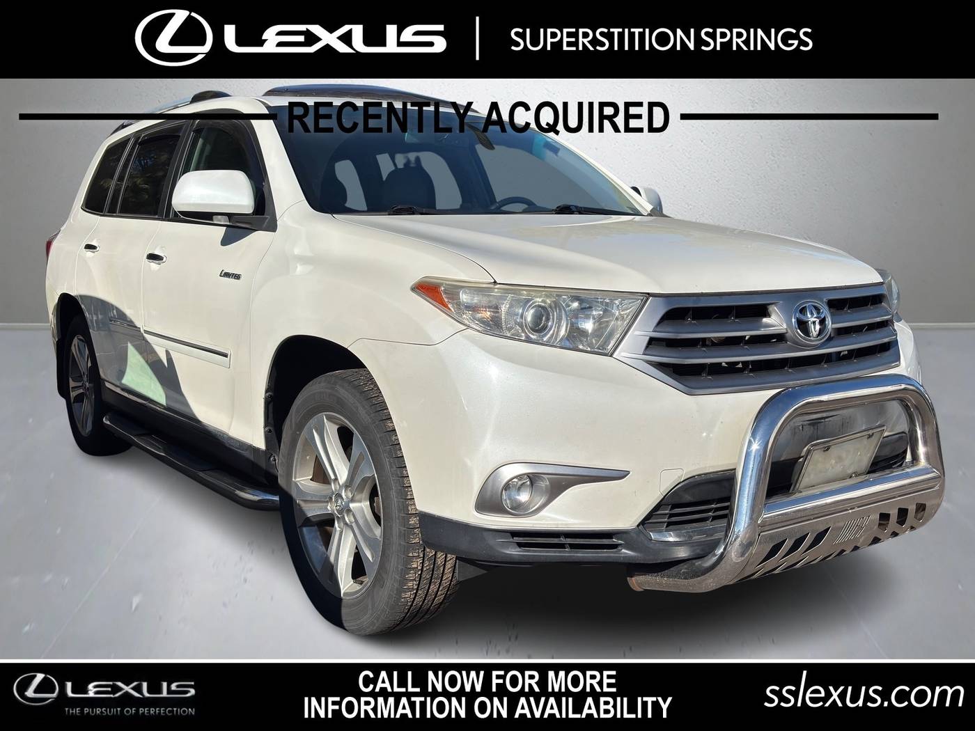 2013 Toyota Highlander Limited — SUV — 120,761 mi — Mesa, AZ