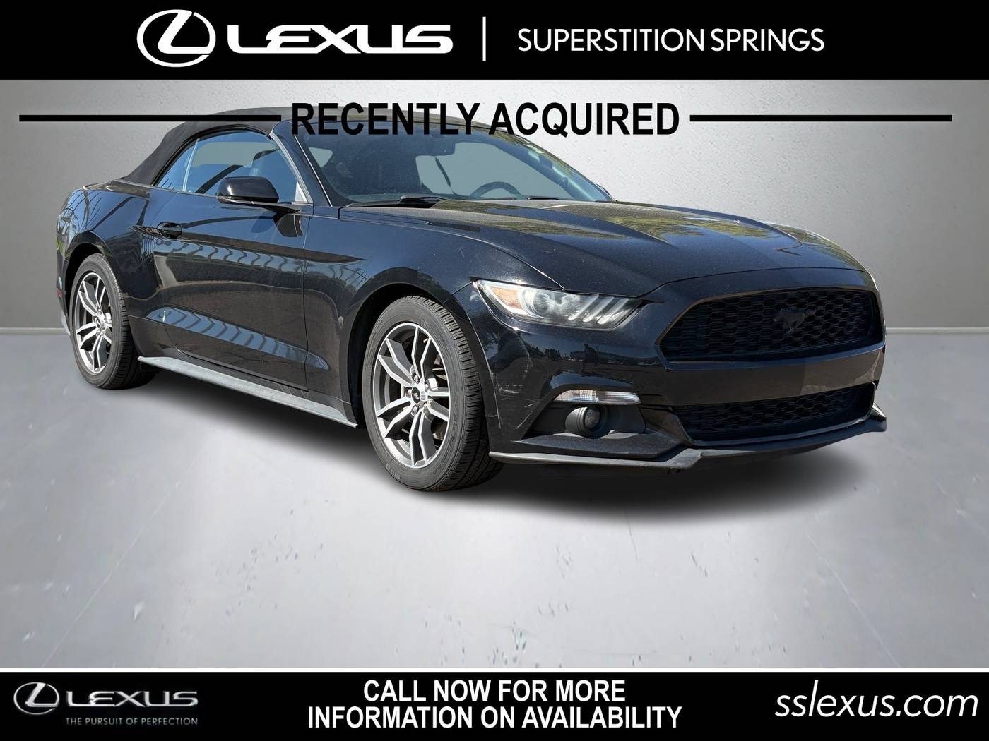 2016 Ford Mustang EcoBoost Premium — Convertible — 90,682 mi — Mesa, AZ