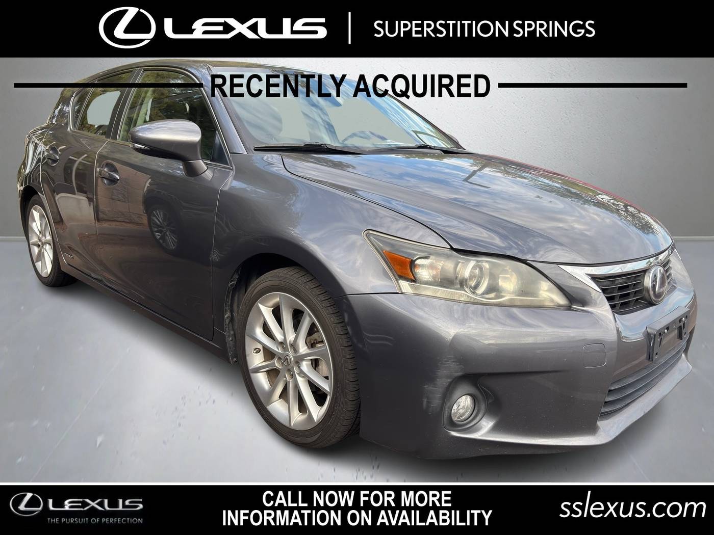 2013 Lexus CT CT 200h — Hatchback — 104,207 mi — Mesa, AZ