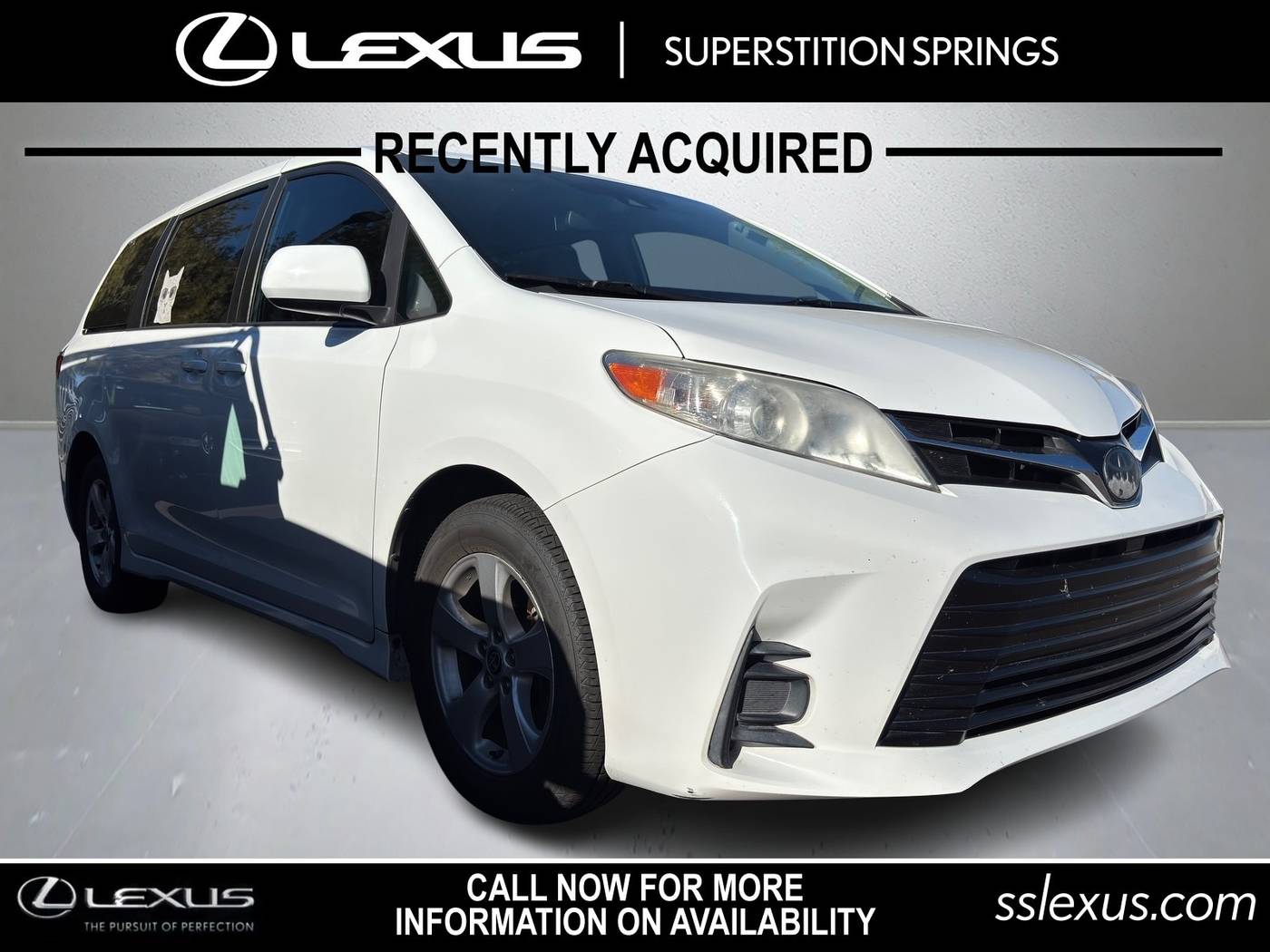 2020 Toyota Sienna LE — Minivan — 106,193 mi — Mesa, AZ