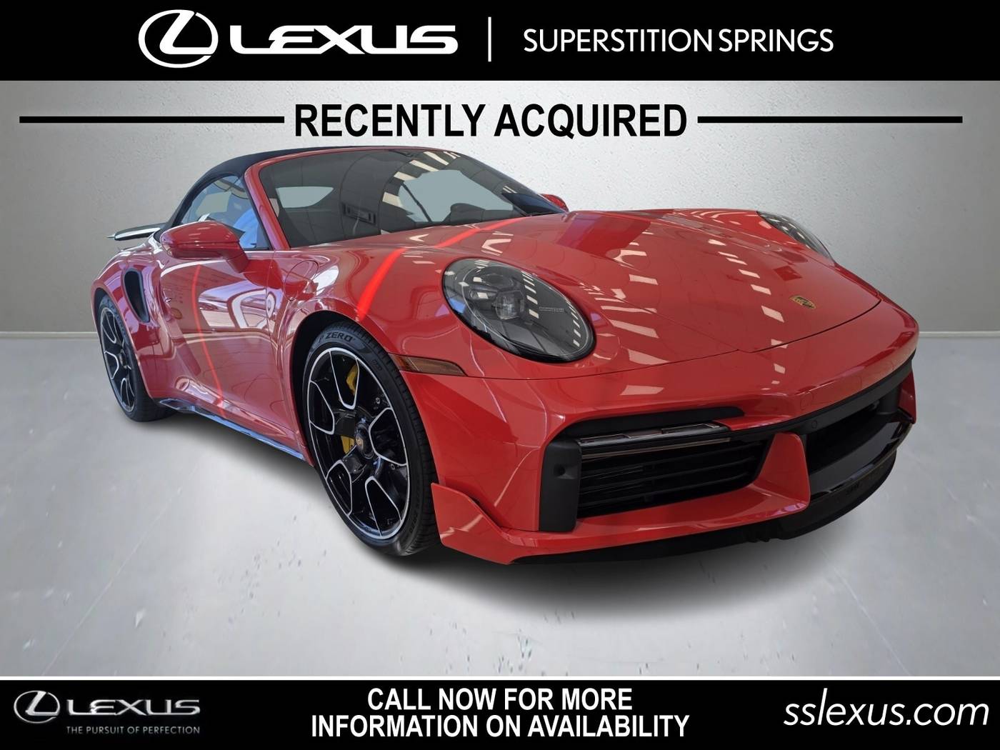 2022 Porsche 911 Turbo S — Convertible — 1,502 mi — Mesa, AZ