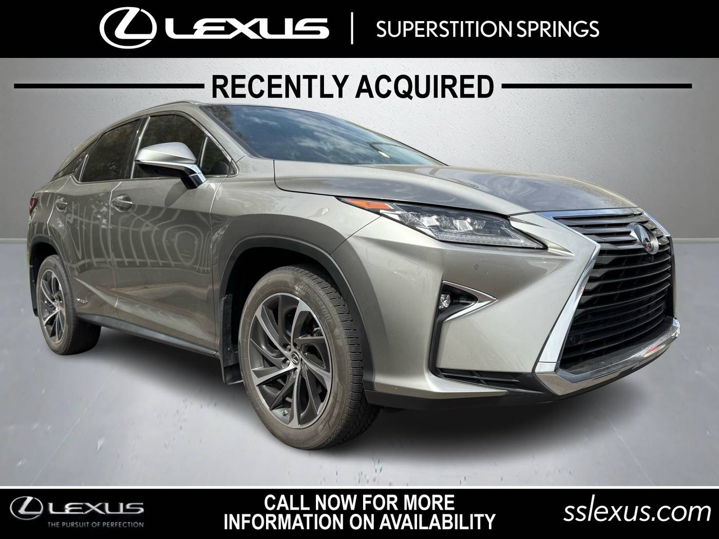 2019 Lexus RX RX 450h — SUV — 62,821 mi — Mesa, AZ