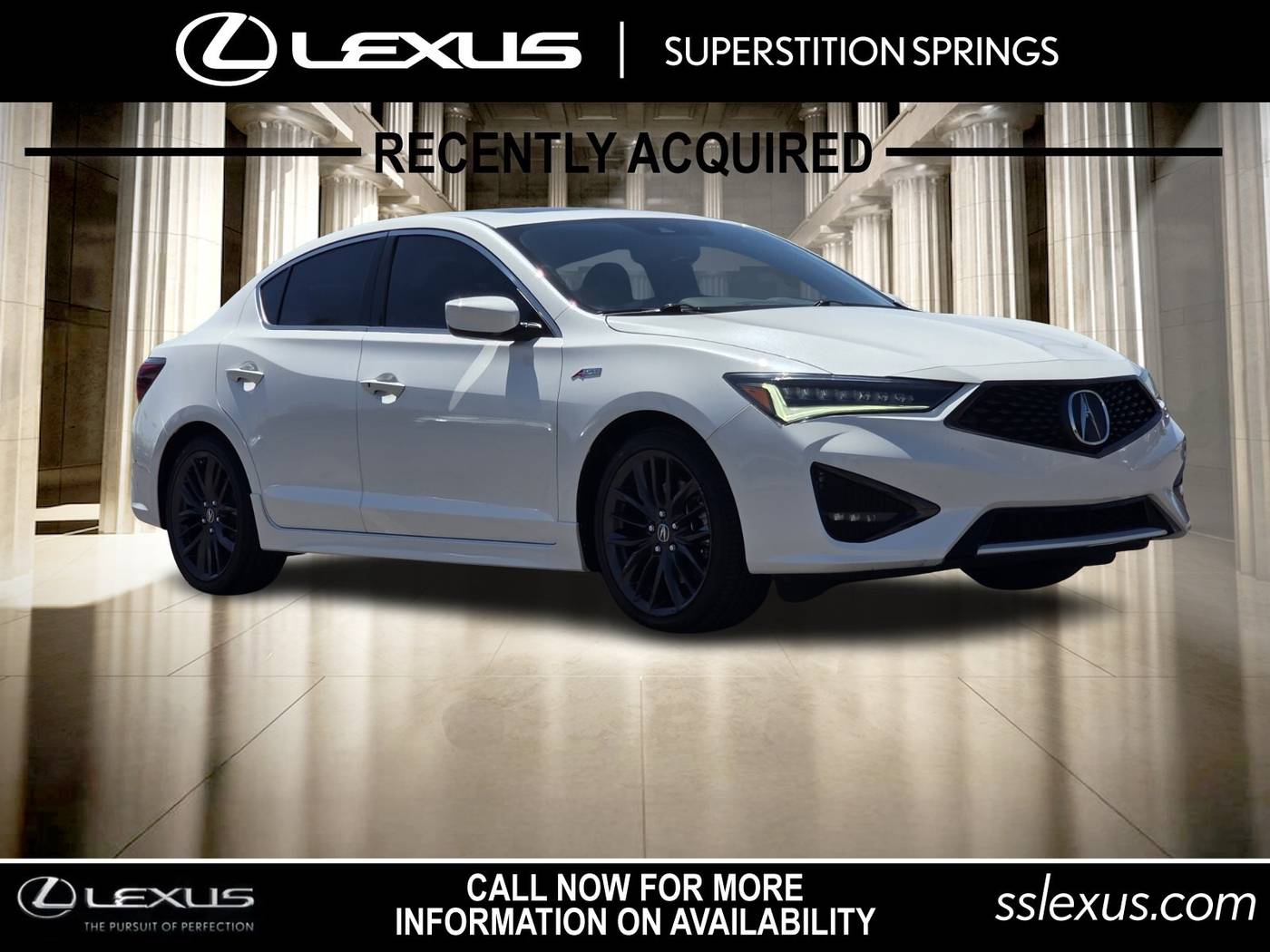 2022 Acura ILX w/Premium/A-SPEC Package — Sedan — 37,450 mi — Mesa, AZ