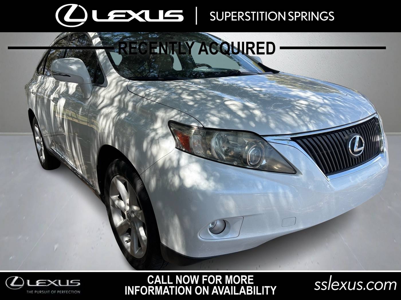 2010 Lexus RX RX 350 — SUV — 199,416 mi — Mesa, AZ