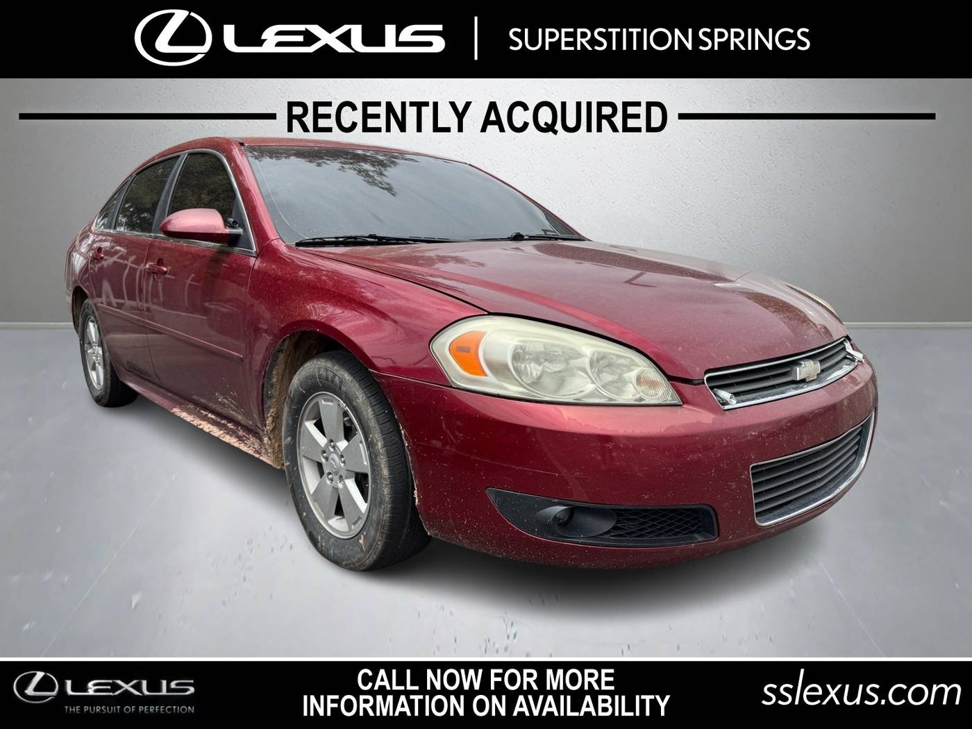 2010 Chevrolet Impala LT — Sedan — 100,501 mi — Mesa, AZ