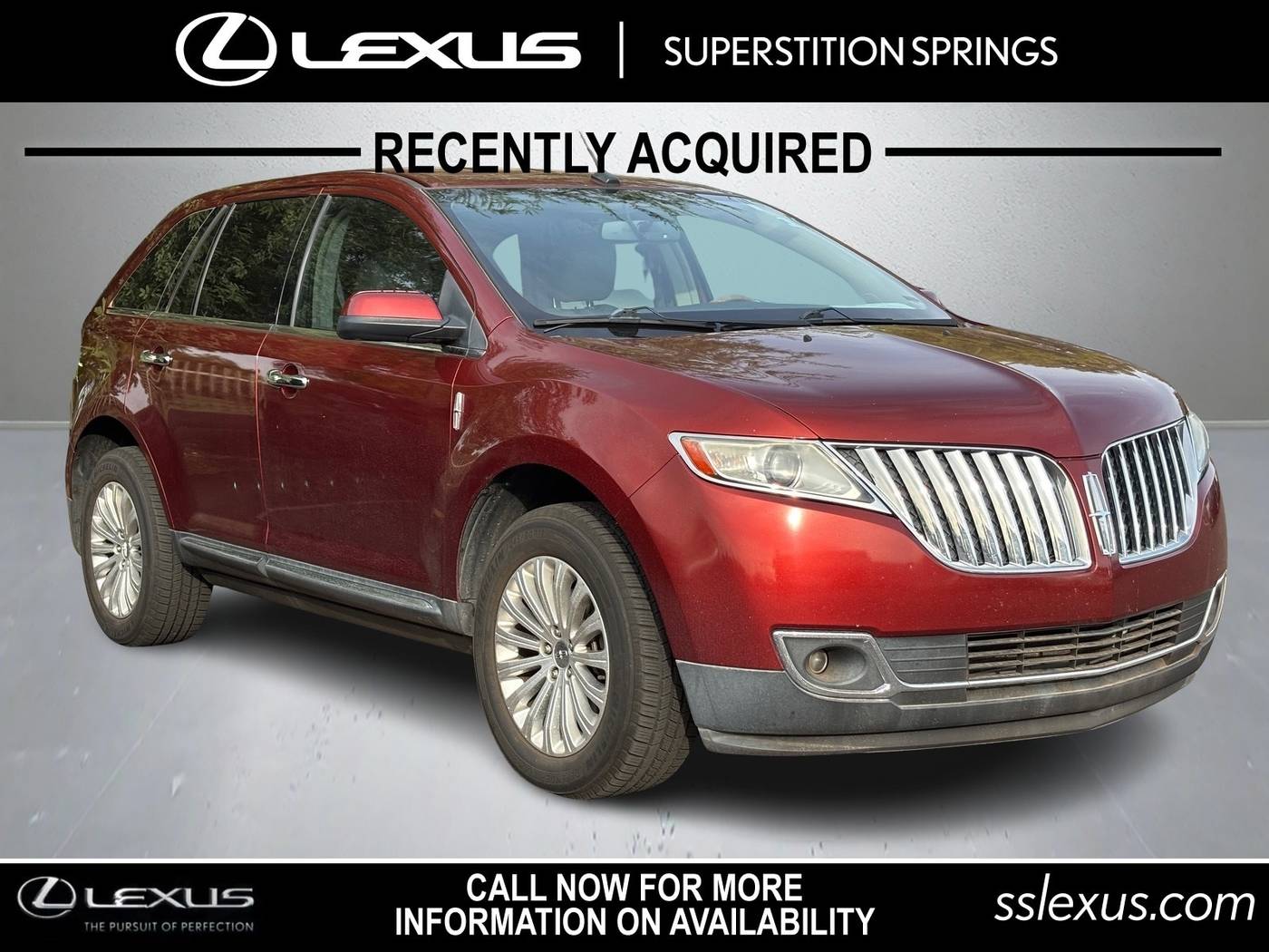 2014 Lincoln MKX FWD — SUV — 107,622 mi — Mesa, AZ