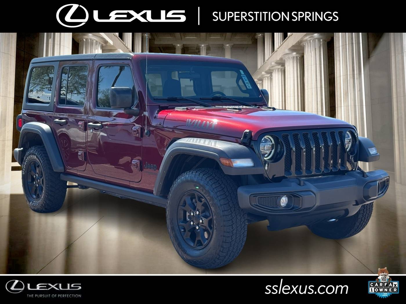 2021 Jeep Wrangler Willys — SUV — 29,613 mi — Mesa, AZ