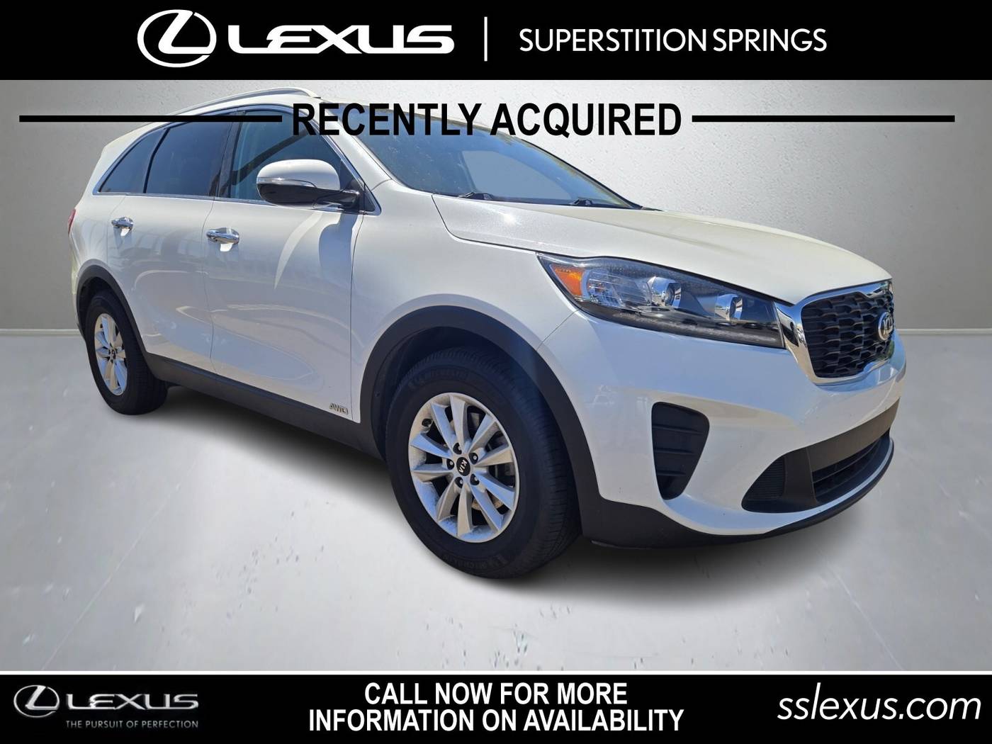 2019 Kia Sorento LX V6 — SUV — 115,855 mi — Mesa, AZ