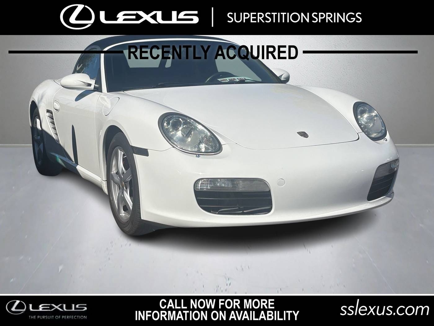 2008 Porsche Boxster Standard — Convertible — 73,799 mi — Mesa, AZ