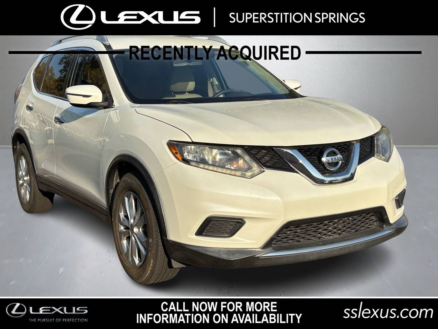 2016 Nissan Rogue SV — SUV — 108,483 mi — Mesa, AZ