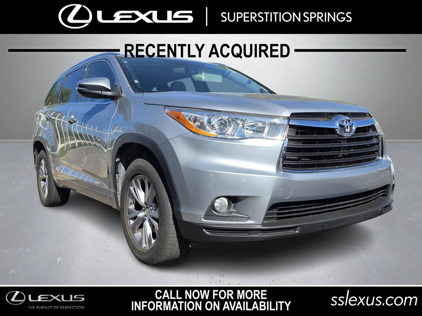 2015 Toyota Highlander XLE — SUV — 142,018 mi — Mesa, AZ