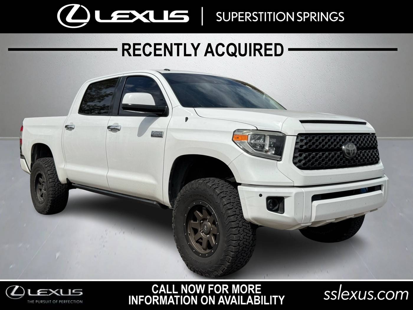 2019 Toyota Tundra Platinum — Pickup Truck — 79,565 mi — Mesa, AZ