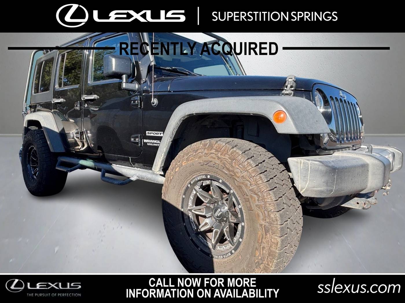 2017 Jeep Wrangler Sport — SUV — 125,326 mi — Mesa, AZ