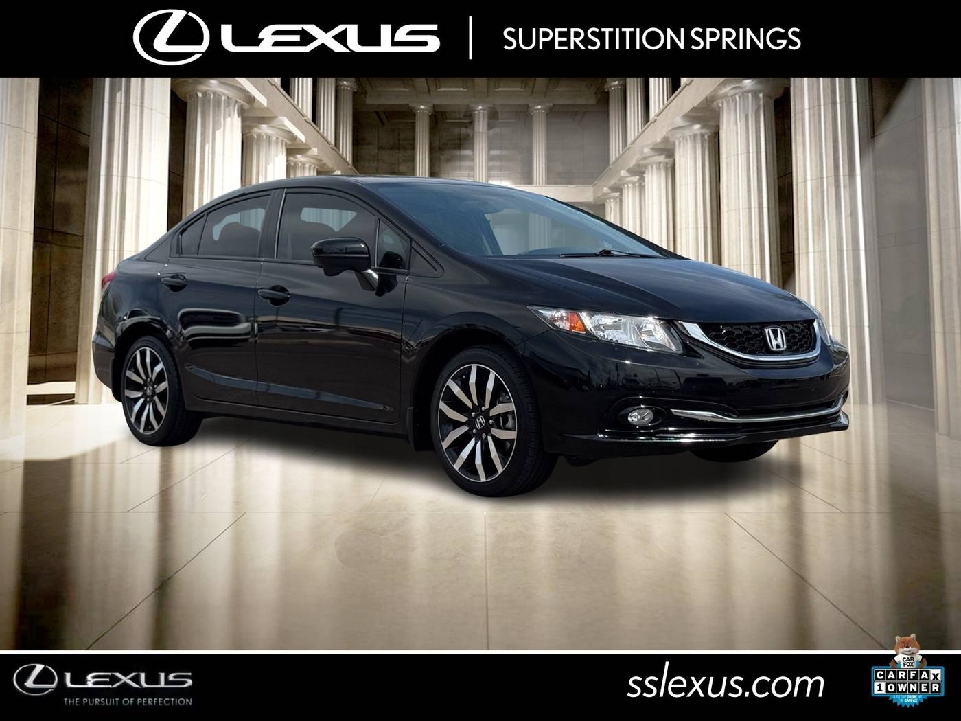 2015 Honda Civic EX-L — Sedan — 25,007 mi — Mesa, AZ