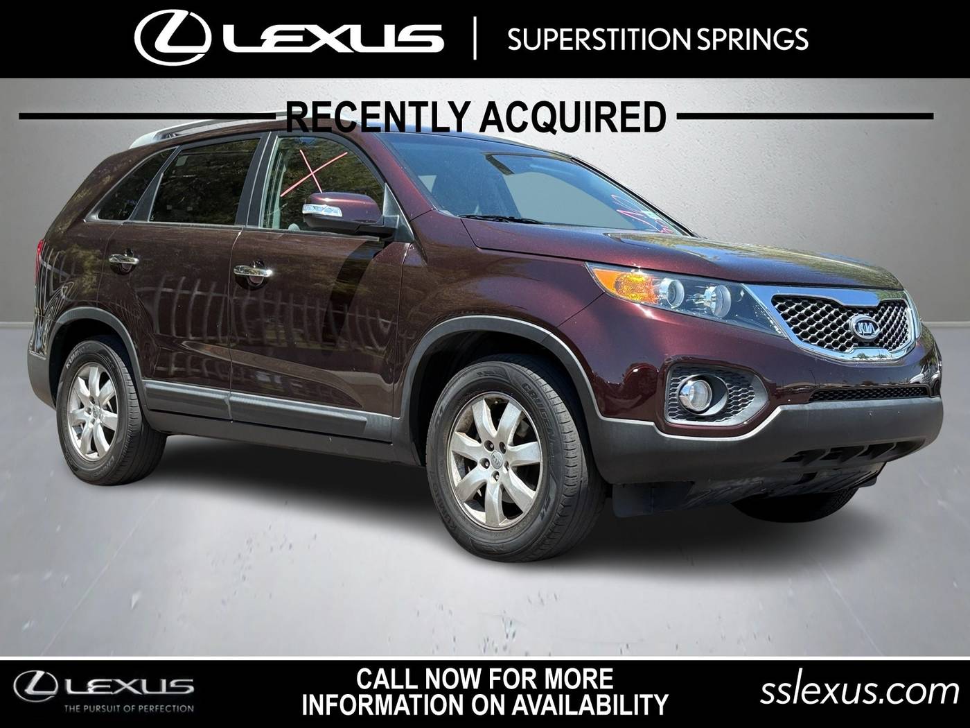 2012 Kia Sorento LX — SUV — 72,121 mi — Mesa, AZ