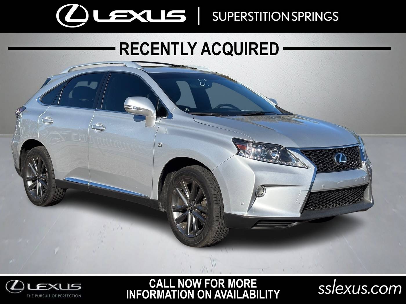 2013 Lexus RX RX 350 F Sport — SUV — 72,313 mi — Mesa, AZ