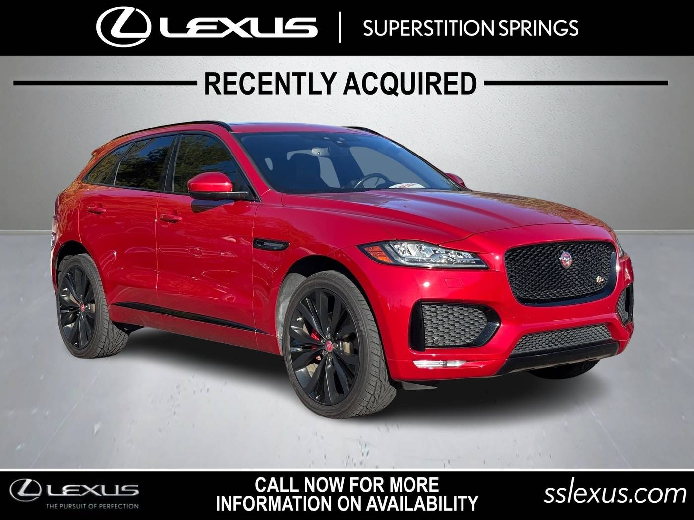 2017 Jaguar F-PACE S — SUV — 83,307 mi — Mesa, AZ