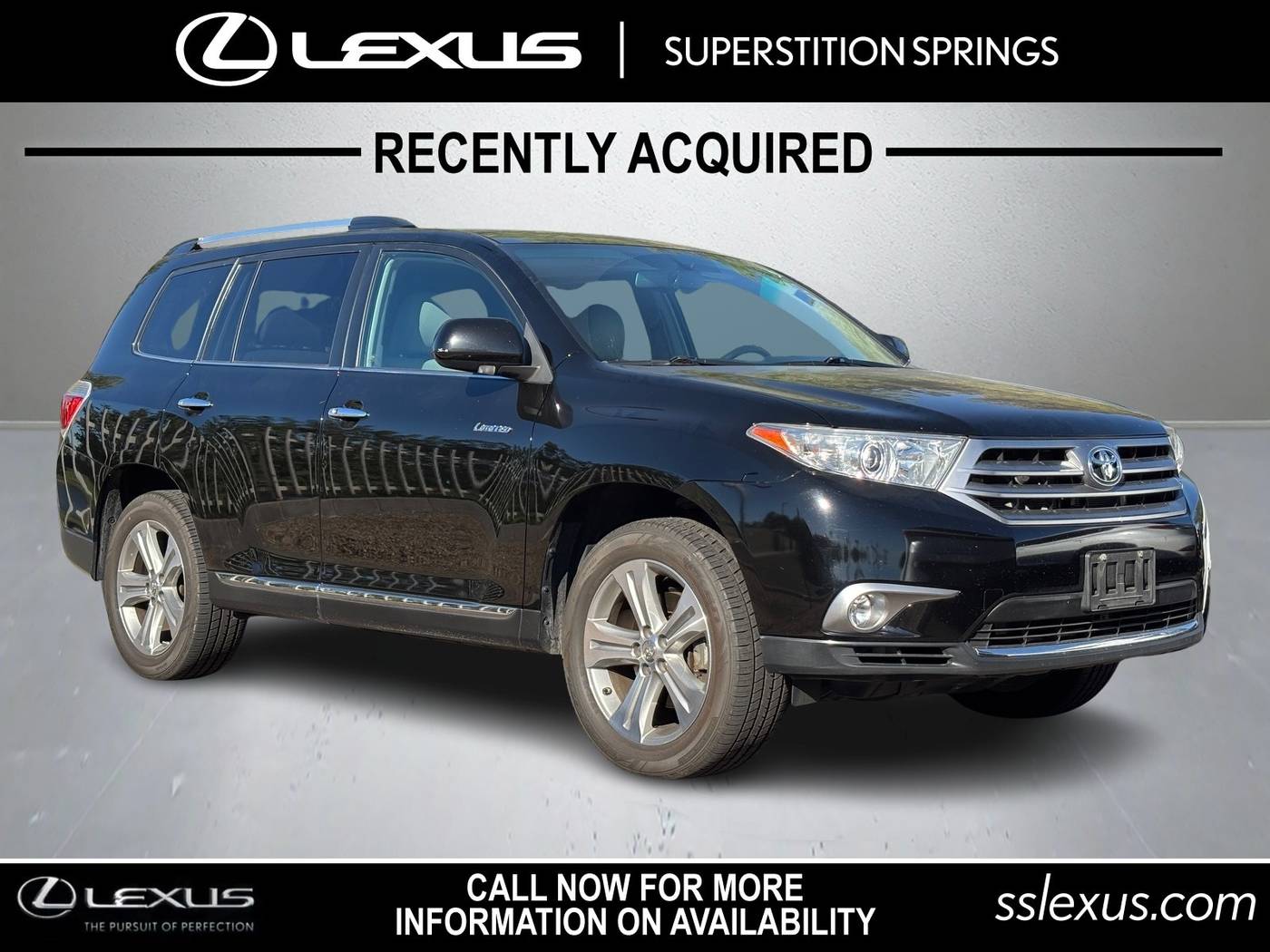 2013 Toyota Highlander Limited — SUV — 117,728 mi — Mesa, AZ