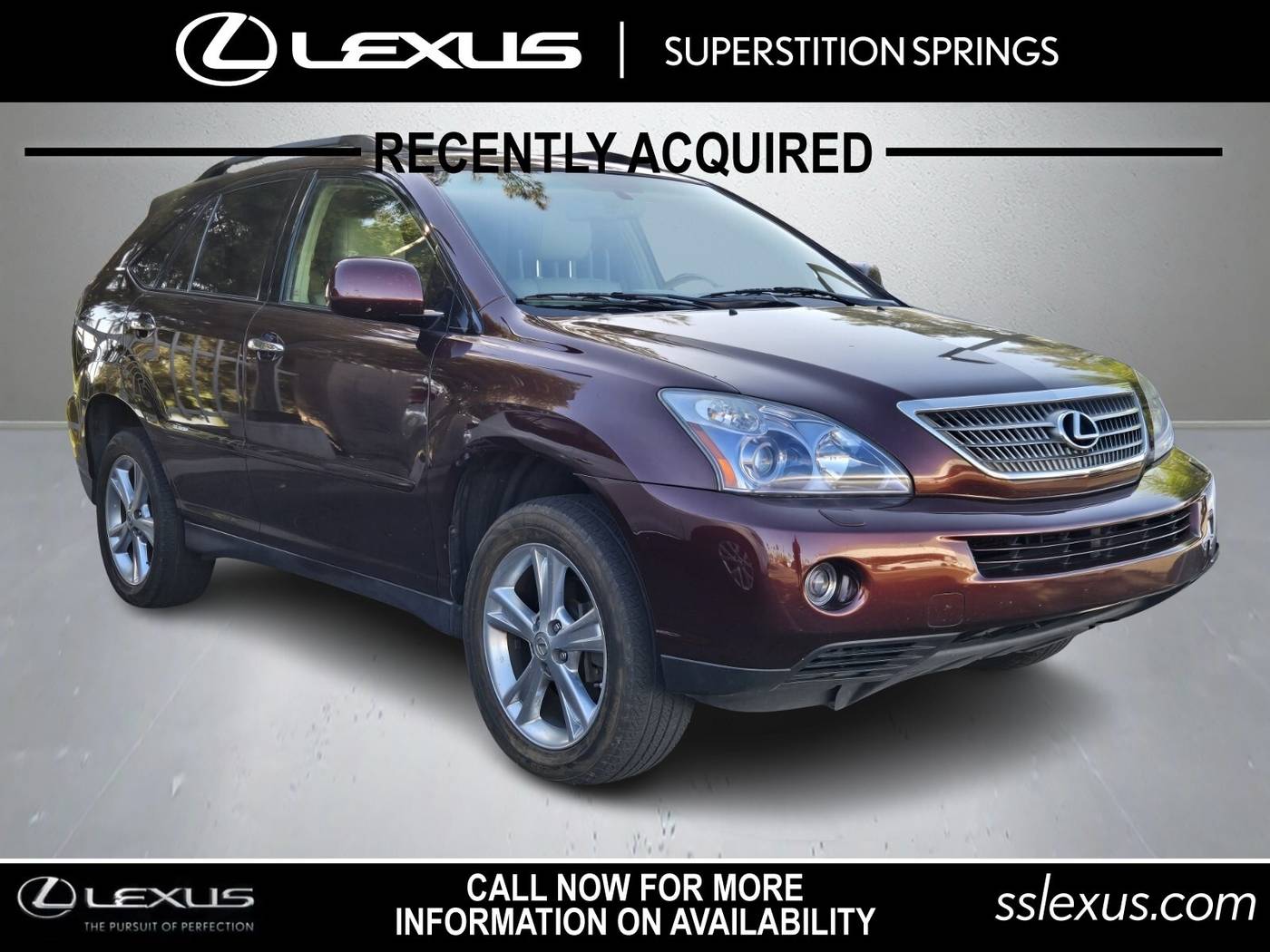 2008 Lexus RX RX 400h — SUV — 134,692 mi — Mesa, AZ