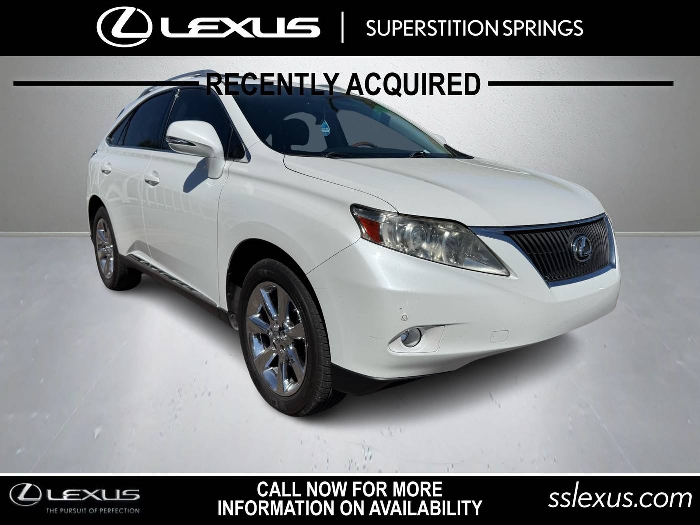 2012 Lexus RX RX 350 — SUV — 180,265 mi — Mesa, AZ