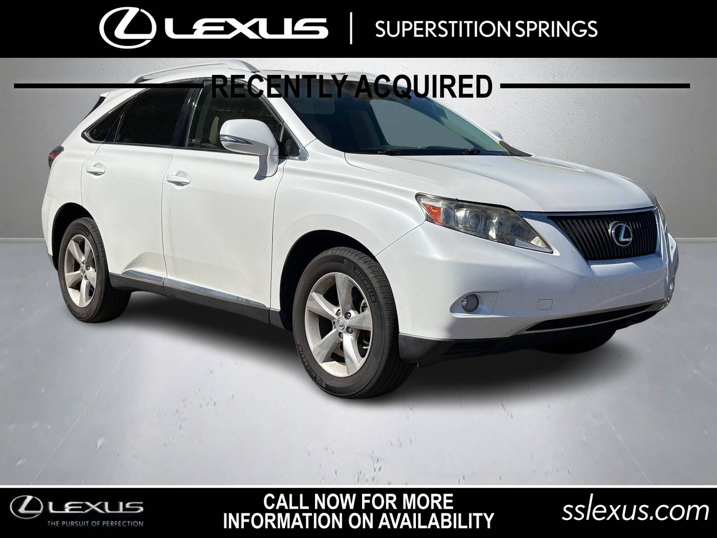 2010 Lexus RX RX 350 — SUV — 167,588 mi — Mesa, AZ